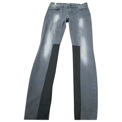 Pre-owned Twist & Tango Slim Jeans In Grey