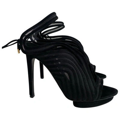 Pre-owned Tom Ford Sandals In Black
