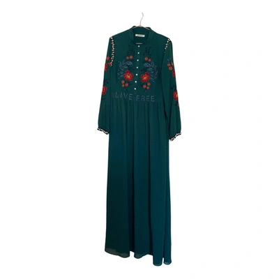 Pre-owned Glamorous Maxi Dress In Green