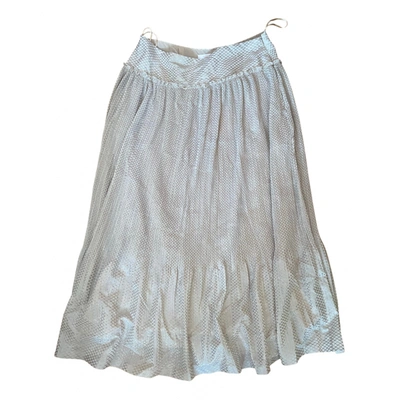 Pre-owned See By Chloé Mid-length Skirt In Beige