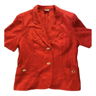 Pre-owned Weill Blazer In Red