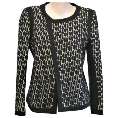 Pre-owned Diane Von Furstenberg Wool Jacket In Black