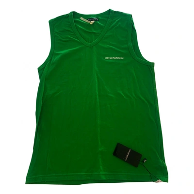 Pre-owned Emporio Armani T-shirt In Green