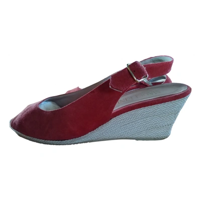 Pre-owned Madeleine Thompson Sandal In Red