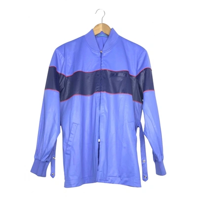 Pre-owned Issey Miyake Jacket In Blue