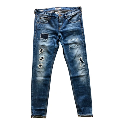 Pre-owned Rifle Slim Jeans In Blue