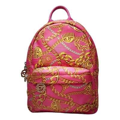 Pre-owned Chiara Ferragni Backpack In Pink