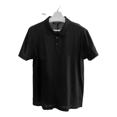 Pre-owned Karl Lagerfeld Polo Shirt In Black