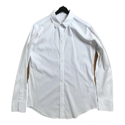 Pre-owned Closed Blouse In White