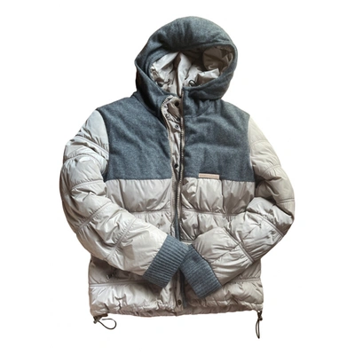 Pre-owned Ballantyne Cashmere Puffer In Grey