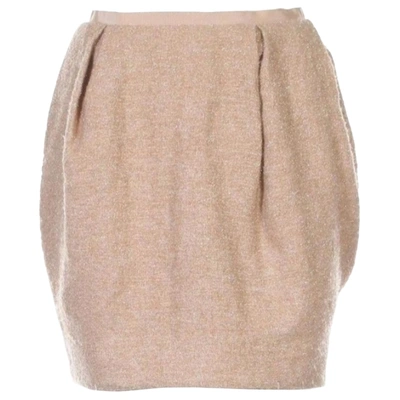 Pre-owned Mulberry Mini Skirt In Pink
