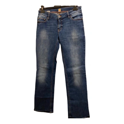 Pre-owned Hugo Boss Bootcut Jeans In Blue