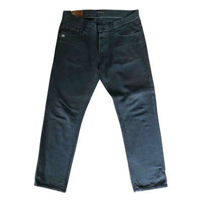 Pre-owned Daniele Alessandrini Straight Jeans In Blue