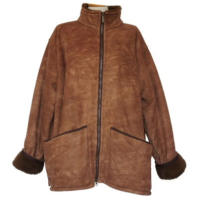Pre-owned Barbour Coat In Brown