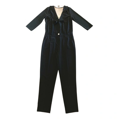 Pre-owned Patrizia Pepe Jumpsuit In Black