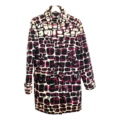 Pre-owned Moschino Cheap And Chic Coat In Multicolour
