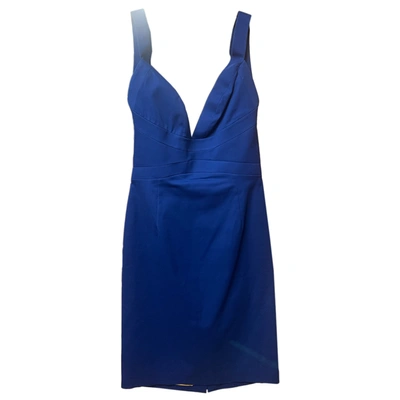 Pre-owned Dsquared2 Mid-length Dress In Blue