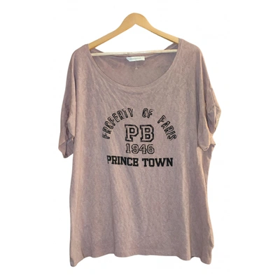 Pre-owned Pierre Balmain T-shirt In Pink