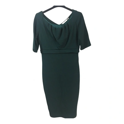 Pre-owned Cristinaeffe Dress In Green