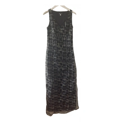 Pre-owned Anna Sui Maxi Dress In Black