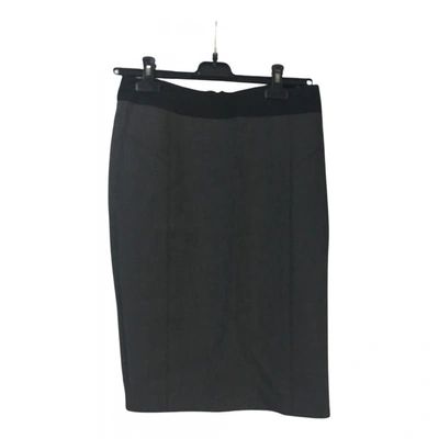 Pre-owned Peserico Mid-length Skirt In Grey