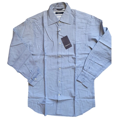 Pre-owned Z Zegna Shirt In Blue