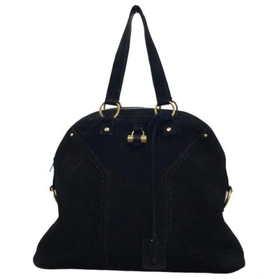 Pre-owned Saint Laurent Muse Handbag In Black