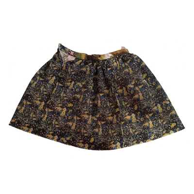 Pre-owned Msgm Skirt In Multicolour