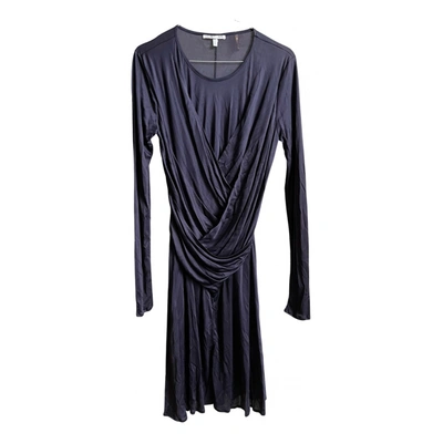 Pre-owned Helmut Lang Mid-length Dress In Blue