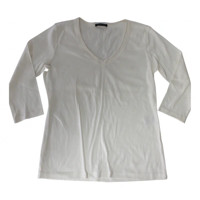 Pre-owned Strenesse Top In White