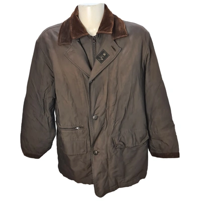 Pre-owned Fay Jacket In Brown