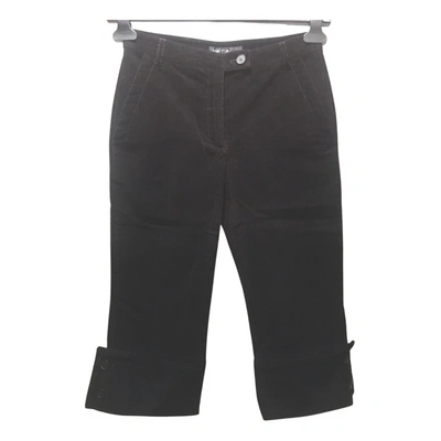 Pre-owned Marc Cain Short Pants In Black