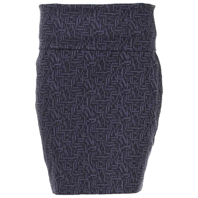 Pre-owned Bitte Kai Rand Mid-length Skirt In Purple