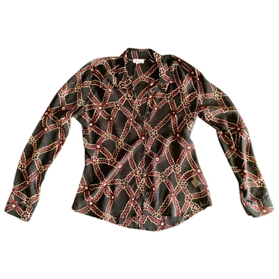 Pre-owned Cacharel Silk Shirt In Black