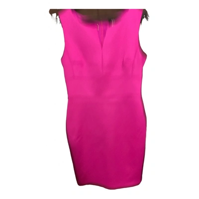 Pre-owned Dkny Mid-length Dress In Pink
