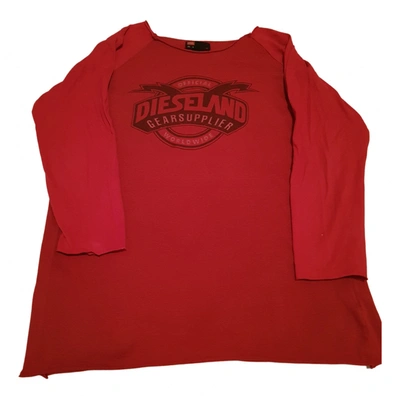Pre-owned Diesel Sweatshirt In Red