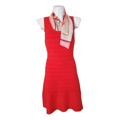 Pre-owned Stefanel Mid-length Dress In Red