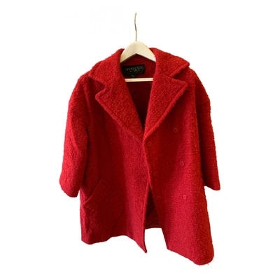 Pre-owned Giambattista Valli Wool Jacket In Red