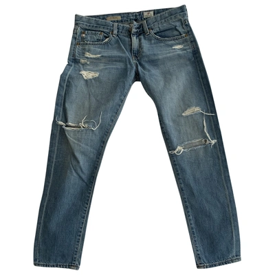Pre-owned Adriano Goldschmied Cotton Jeans In Other