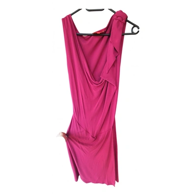 Pre-owned Vivienne Westwood Red Label Mid-length Dress In Pink