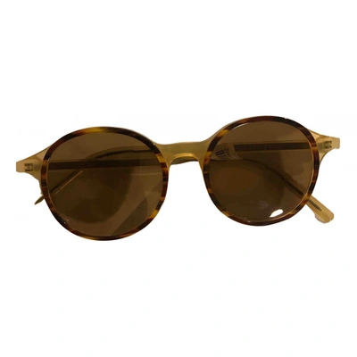Pre-owned Tomas Maier Sunglasses In Brown
