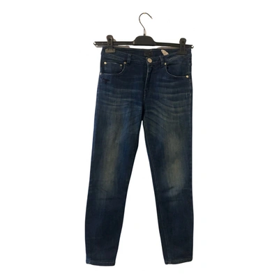 Pre-owned Max & Co Slim Jeans In Blue