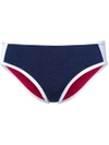Duskii 'monte Carlo' Hipster Bull Brief Bikini Bottom In Blue
