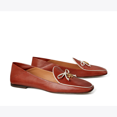 Tory Burch Tory Charm Loafer In Smoked Paprika