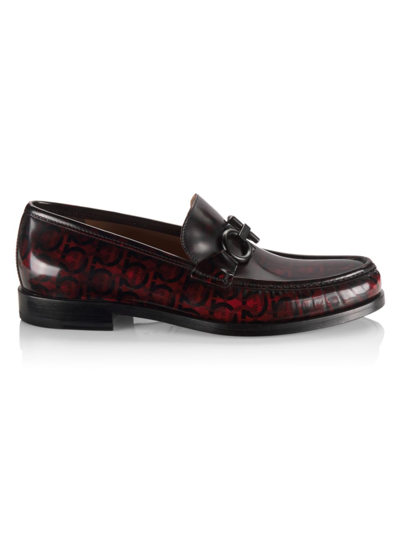 FERRAGAMO Rolo embellished leather loafers | THE OUTNET