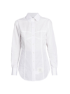 THOM BROWNE SEAMED POPLIN BUTTON-UP SHIRT,400015188858