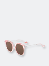 Bertha Sunglasses Bertha Aaliyah Polarized Sunglasses In Brown
