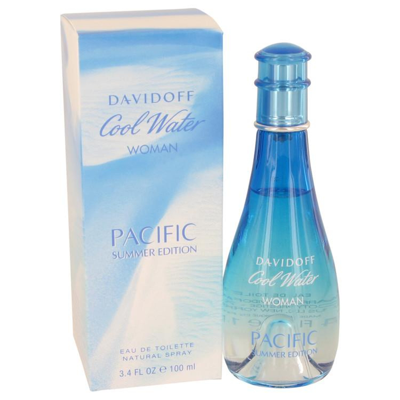 Davidoff Cool Water Pacific Summer By  Eau De Toilette Spray 3.4 oz For Women