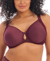 ELOMI WOMEN'S FULL FIGURE CHARLEY MOLDED SPACER T-SHIRT BRA EL4383