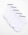 STEMS WOMEN'S SPORT WITH LINE DETAIL SOCKS, PACK OF 5